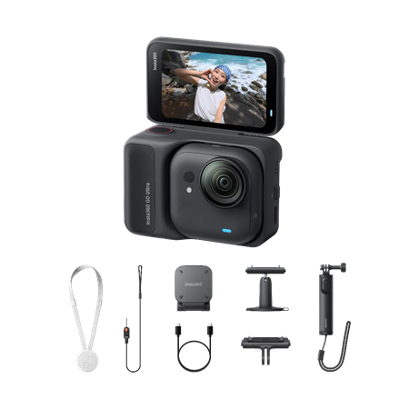 Insta360 GO Ultra Creator Bundle - Midnight Black