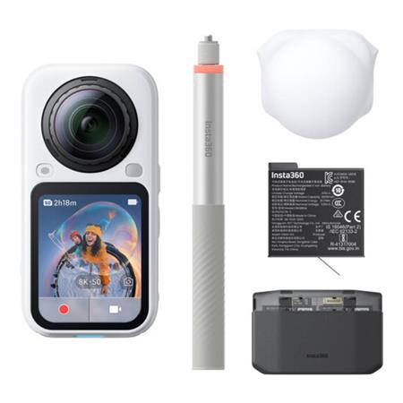 Insta360 X6 Essentials Bundle - Arctic White