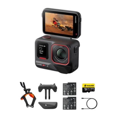 Insta360 Ace Pro 2 Motorcycle Bundle Midnight Black