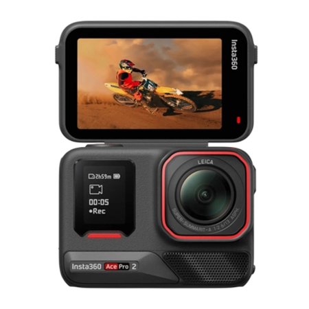 Insta360 Ace Pro 2 Motorcycle Bundle Midnight Black
