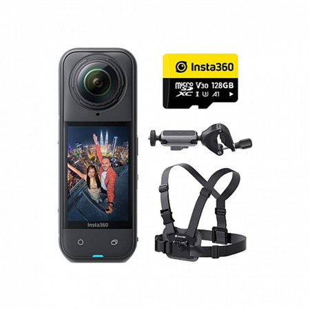 Insta 360 X5 Cycling Bundle Midnight Black