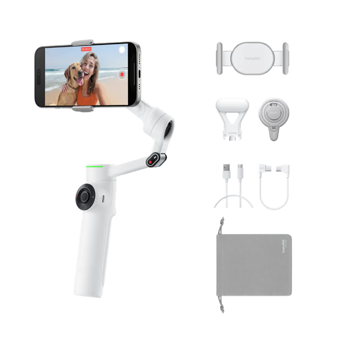 Insta 360 Combo Premium Movility - Flow 2 Pro