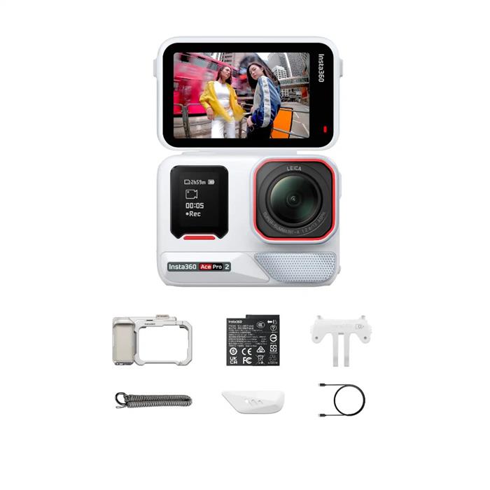 Insta360 Ace Pro 2 Xplorer Bundle - Arctic White